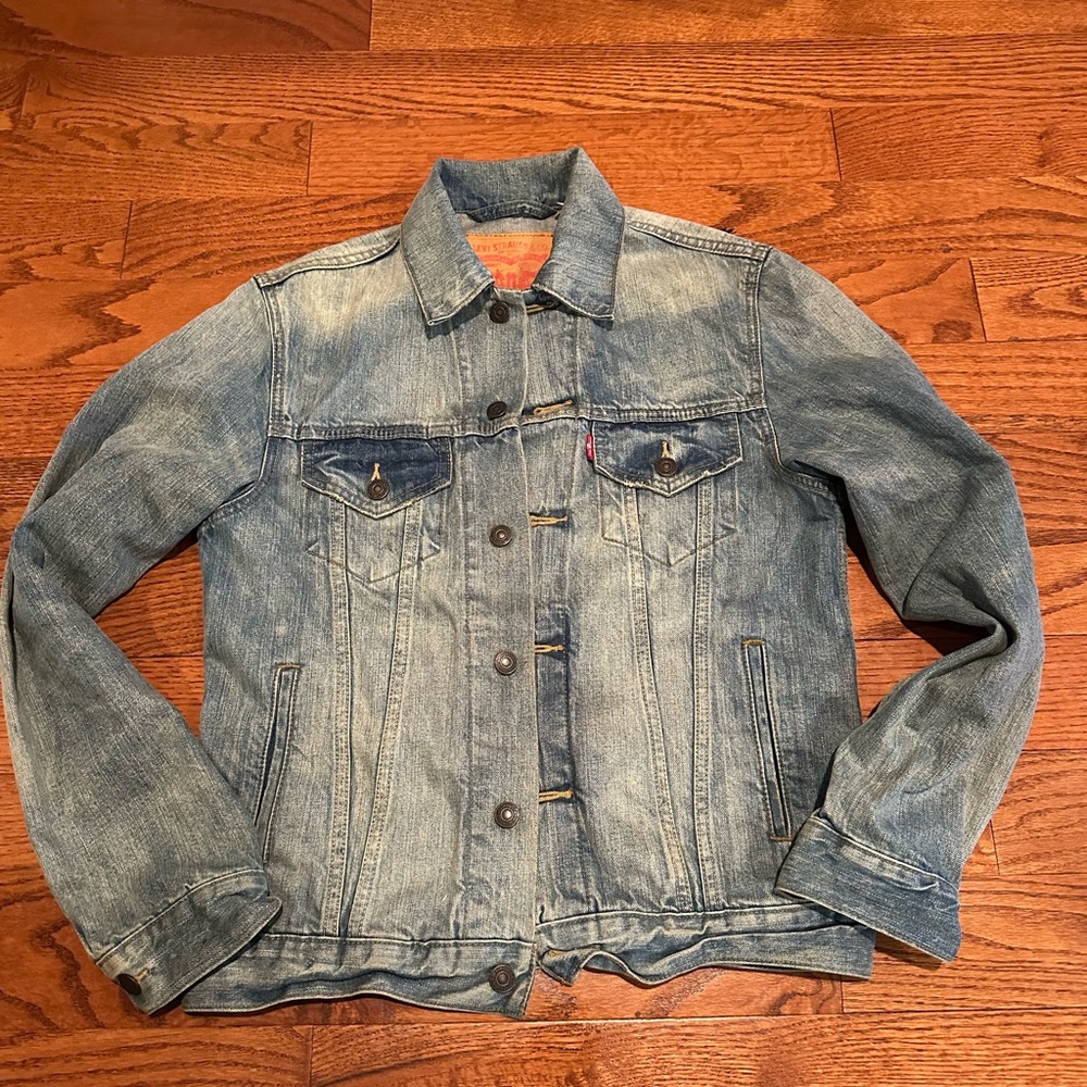 Levi's Blue Denim  vintage Jacket chrome hearts